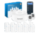 AGSHOME Kit Alarme Maison Sans Fil 15 Pièces – Système d&rsquo;alarme